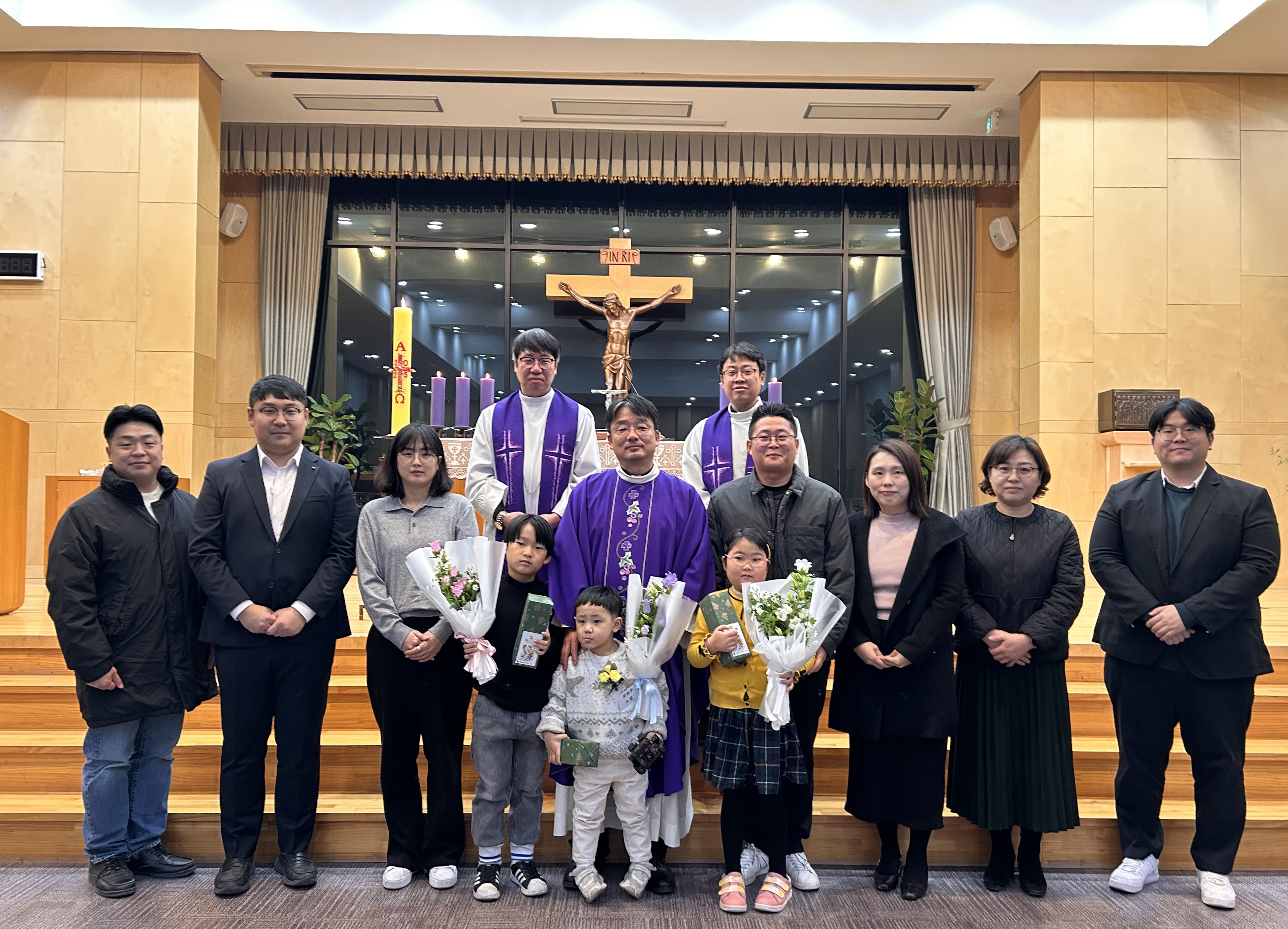 [251207] 가톨릭직원회 자녀 유아세례식 대표이미지