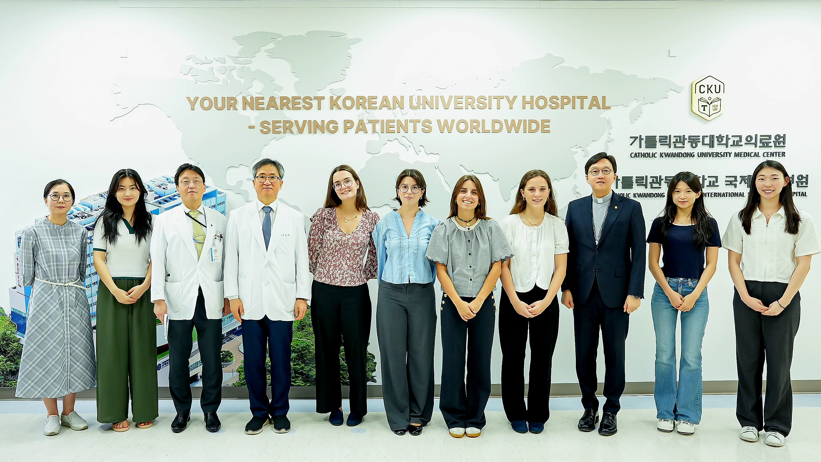 (2025학년도) 의과대학 국제 학생교류 프로그램(프랑스 가톨릭 릴 의대) 수료식 대표이미지